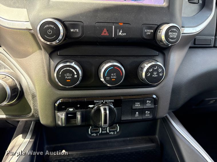 image for item YA3120 2021 RAM 1500 Bighorn Crew Cab pickup truck