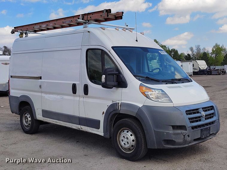 image for item YA3207 2018 RAM Promaster 2500 van