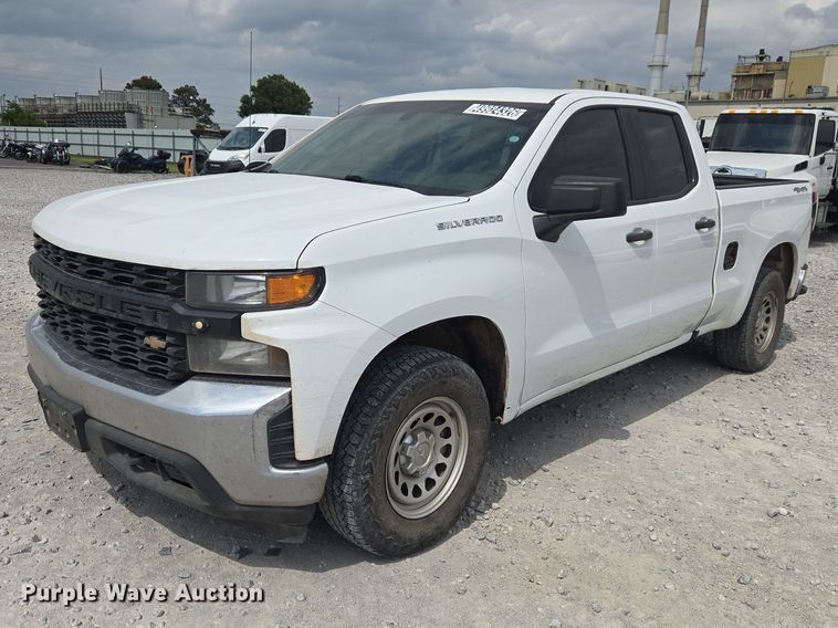 image for item YA3243 2019 Chevrolet Silverado 1500 Ext. Cab pickup truck