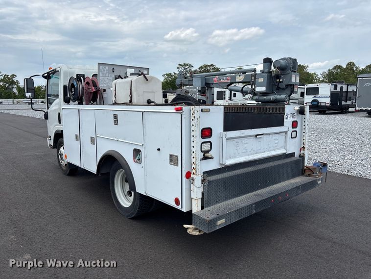 image for item YA3273 2018 Isuzu NPR utility / service truck