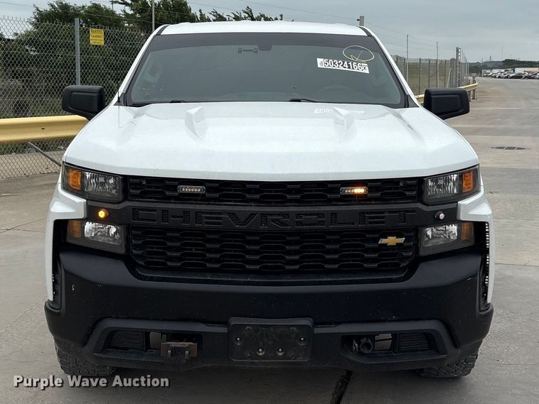 image for item YA3303 2021 Chevrolet Silverado 1500 Ext. Cab pickup truck