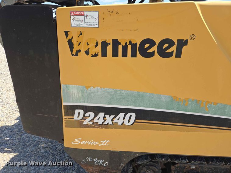 image for item DP8920 2010 Vermeer D24x40 Series II directional boring unit
