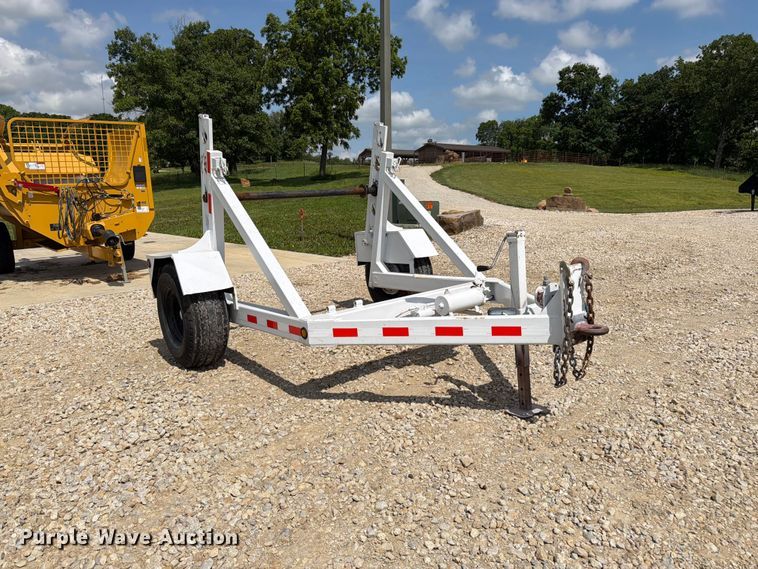 image for item DQ7768 2017 Slabach reel trailer
