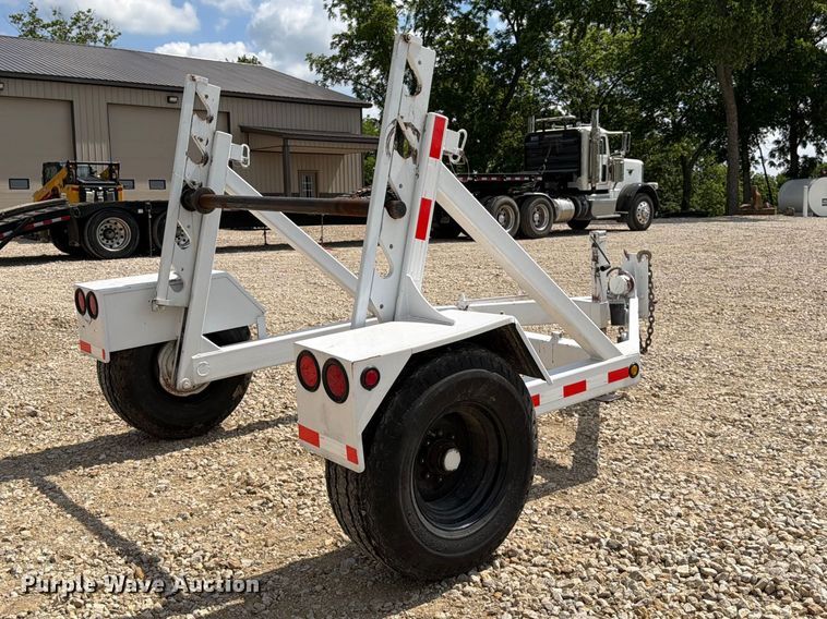 image for item DQ7768 2017 Slabach reel trailer