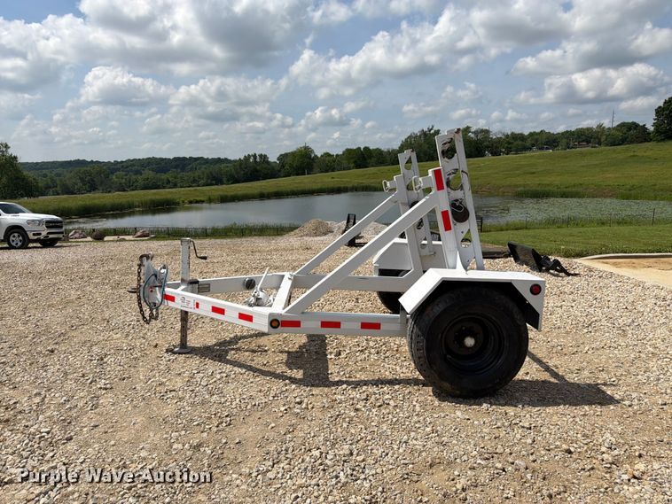 image for item DQ7768 2017 Slabach reel trailer