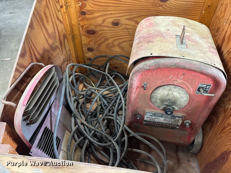image for item DU6296 (2) Lincoln IdealArc 250 welders