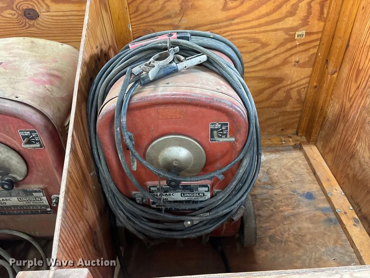 image for item DU6296 (2) Lincoln IdealArc 250 welders