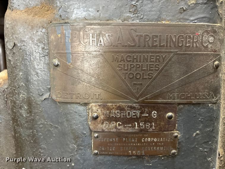 image for item DU6301 The Chas. A. Strelinger Co. drill press