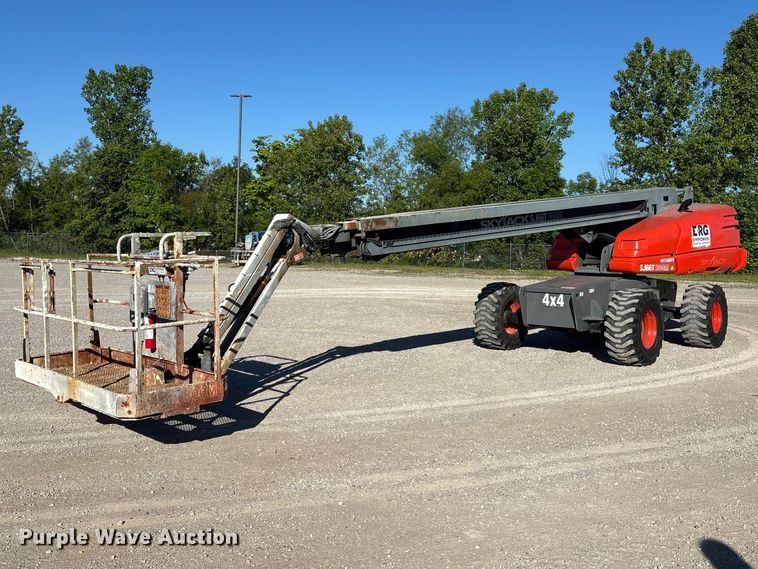 image for item DV4320 2012 SkyJack SJ66T boom lift