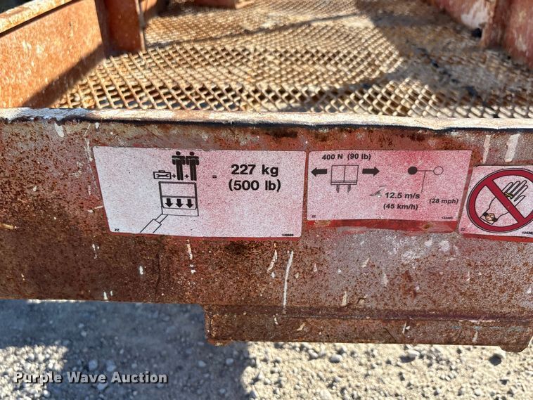 image for item DV4320 2012 SkyJack SJ66T boom lift