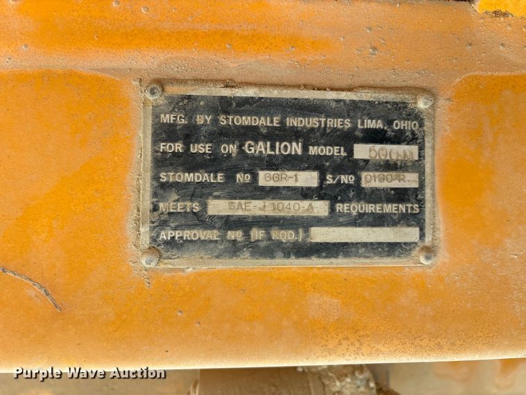 image for item DV4323 Galion G-18 motor grader