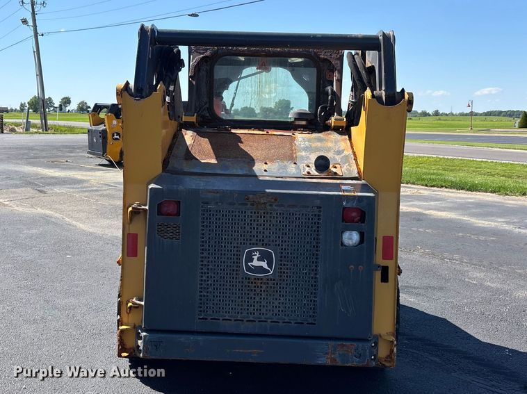 image for item DV4327 2020 John Deere 318G skid steer loader