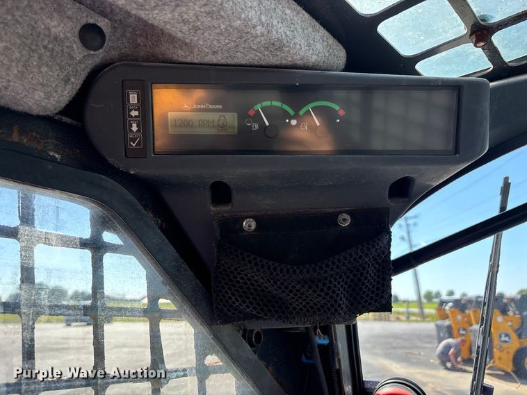 image for item DV4327 2020 John Deere 318G skid steer loader