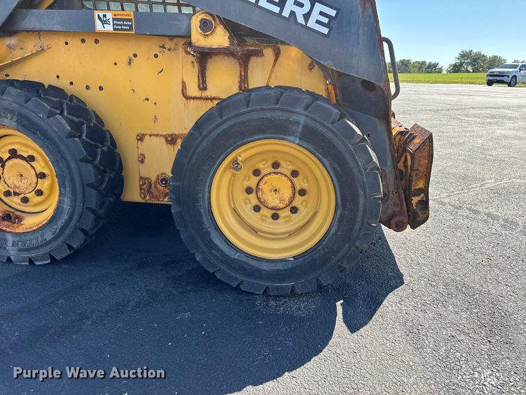 image for item DV4327 2020 John Deere 318G skid steer loader