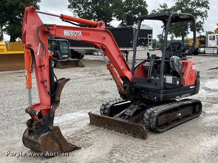 image for item DV4377 2018 Kubota KX71-3 mini excavator