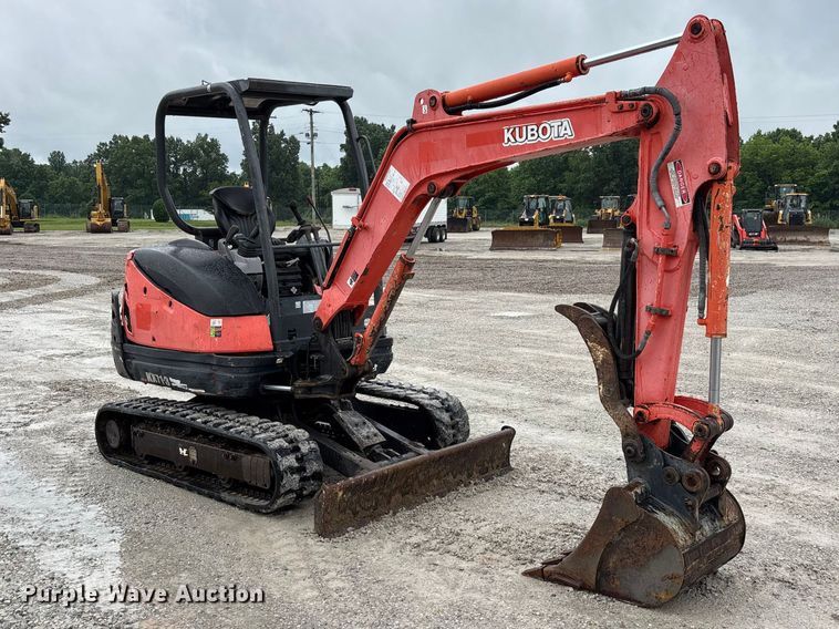 image for item DV4377 2018 Kubota KX71-3 mini excavator