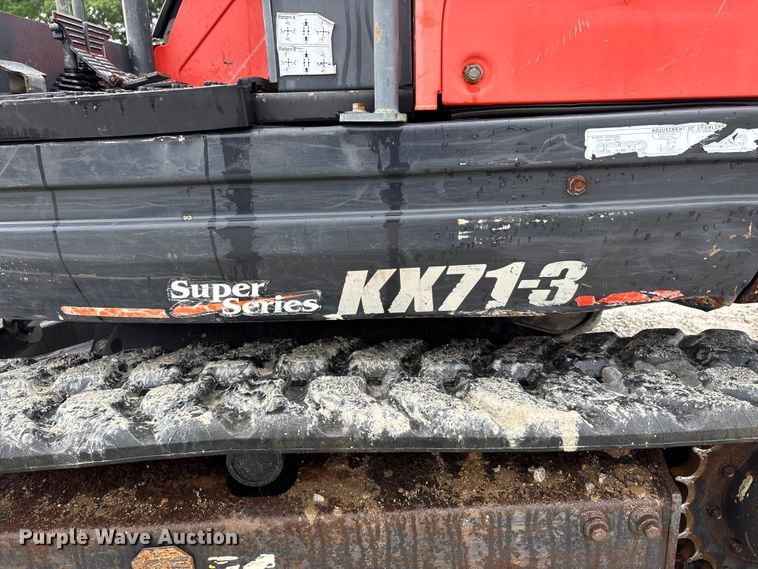 image for item DV4377 2018 Kubota KX71-3 mini excavator