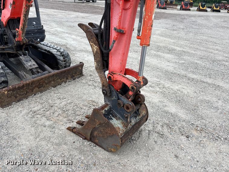image for item DV4377 2018 Kubota KX71-3 mini excavator