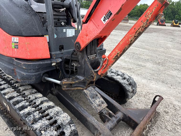 image for item DV4377 2018 Kubota KX71-3 mini excavator