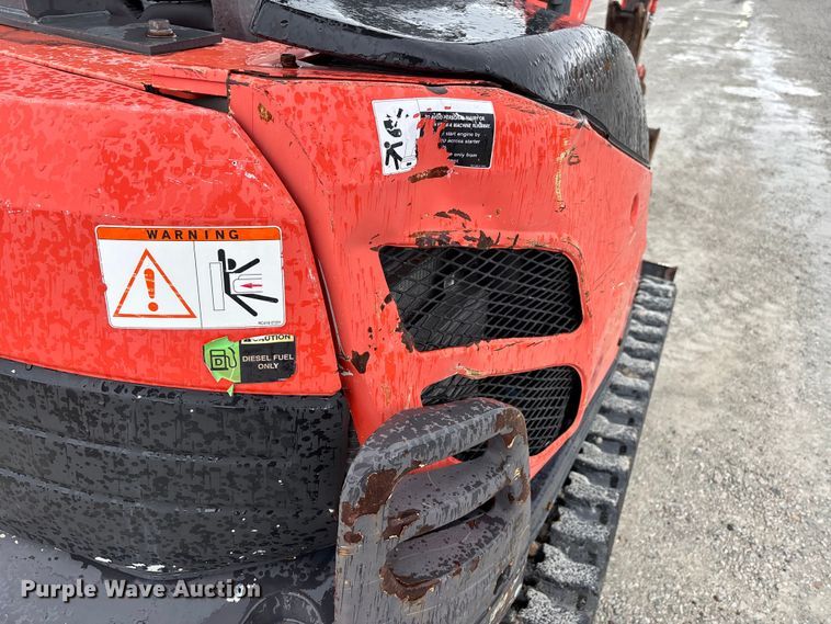 image for item DV4377 2018 Kubota KX71-3 mini excavator