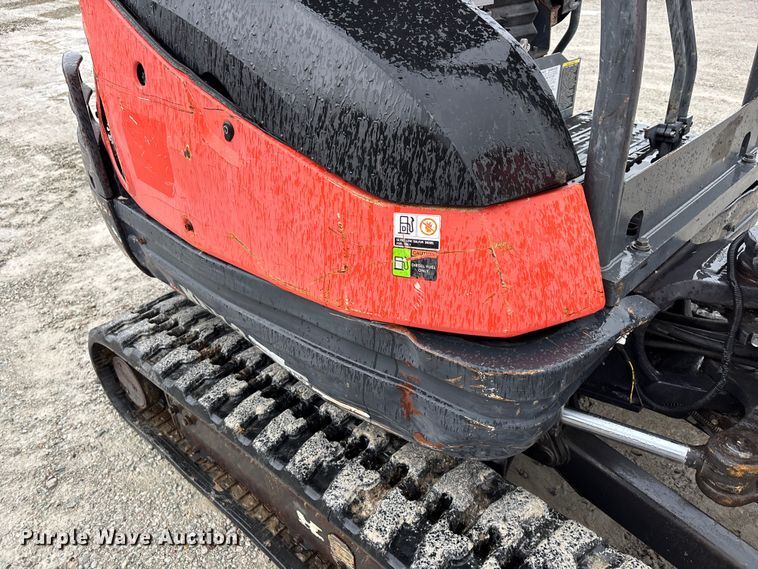 image for item DV4377 2018 Kubota KX71-3 mini excavator