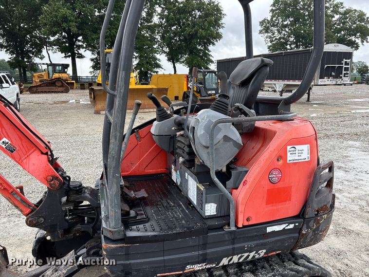 image for item DV4377 2018 Kubota KX71-3 mini excavator
