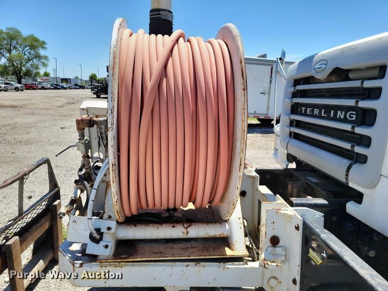 image for item DZ7126 2002 Sterling sewer jetter truck