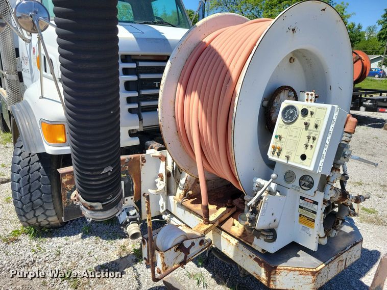 image for item DZ7126 2002 Sterling sewer jetter truck