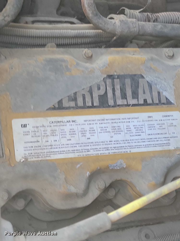 image for item DZ7126 2002 Sterling sewer jetter truck