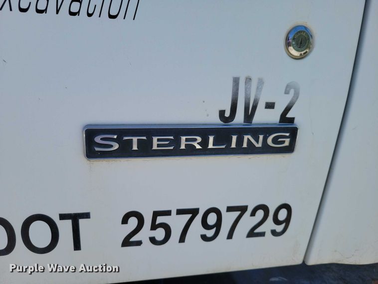 image for item DZ7126 2002 Sterling sewer jetter truck