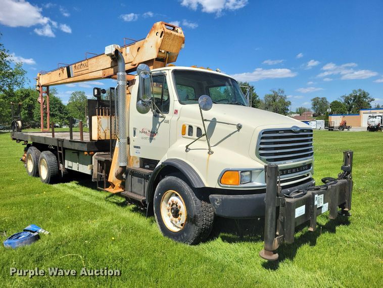 image for item DZ7131 2002 Sterling Truck L9500 Series crane truck