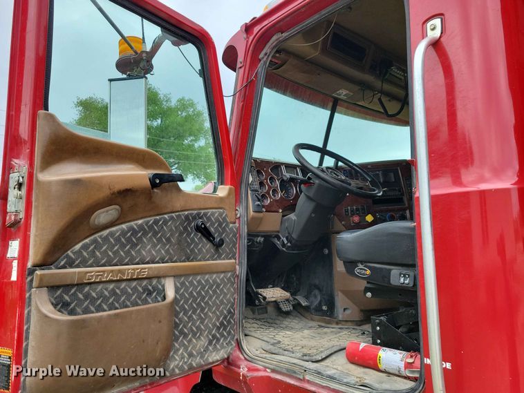 image for item DZ7177 2009 Mack GU713 dump truck