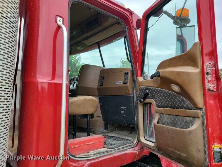 image for item DZ7177 2009 Mack GU713 dump truck