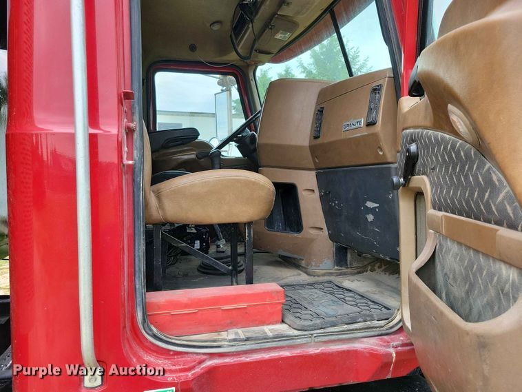image for item DZ7177 2009 Mack GU713 dump truck