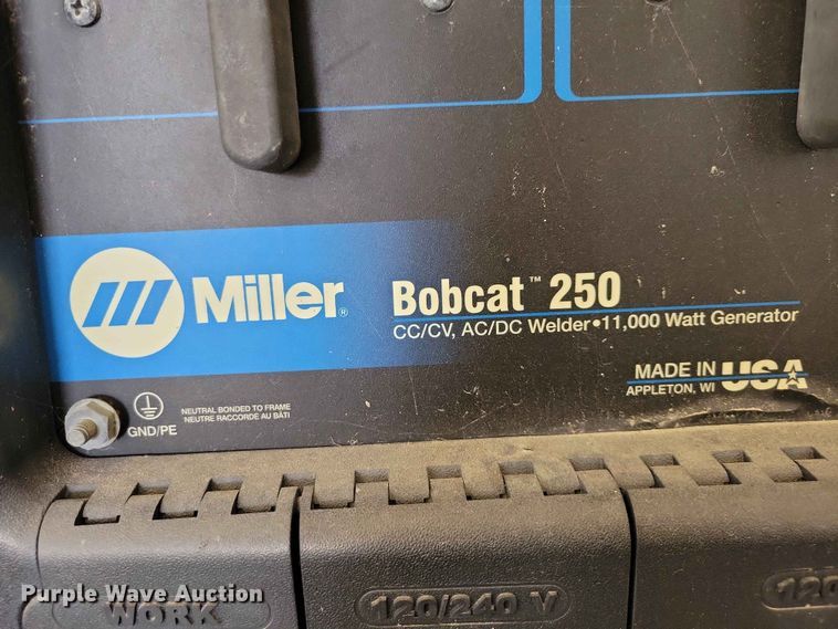 image for item DZ7191 Miller Bobcat 250 welder/generator
