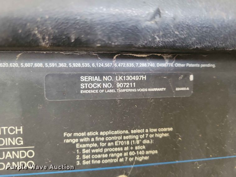 image for item DZ7192 Miller Bobcat 250 welder/generator