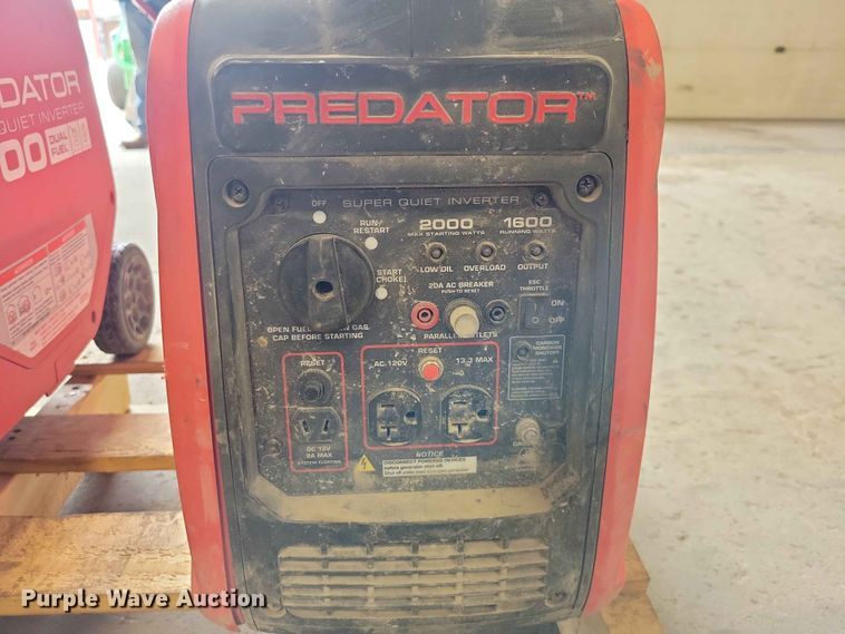 image for item DZ7199 (3) Predator generators