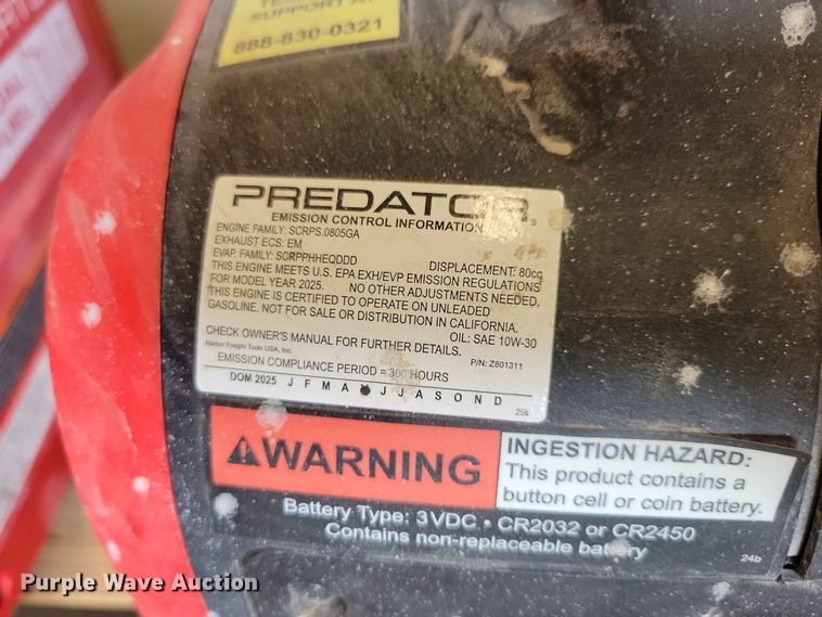 image for item DZ7199 (3) Predator generators