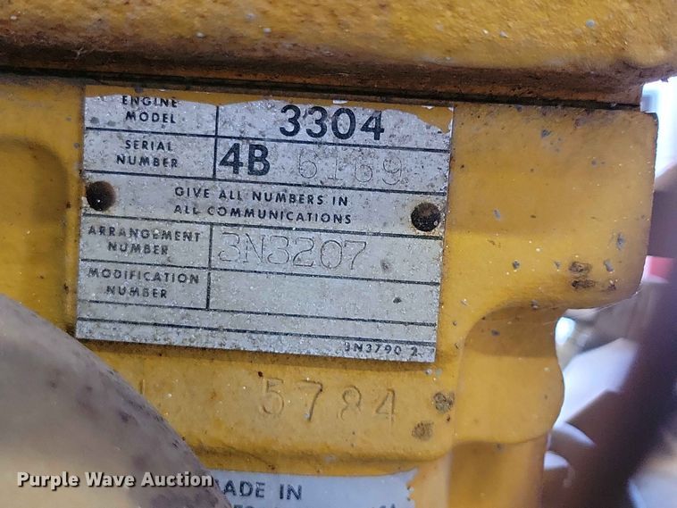 image for item DZ7201 Caterpillar 3304 engine