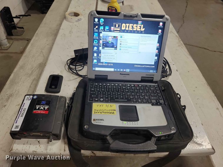 image for item DZ7202 Panasonic Toughbook semi diagnostics computer