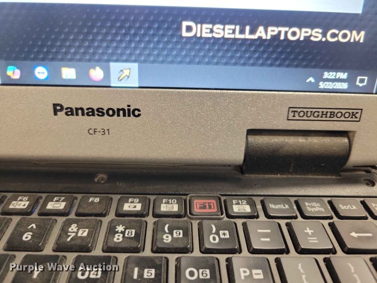 image for item DZ7202 Panasonic Toughbook semi diagnostics computer