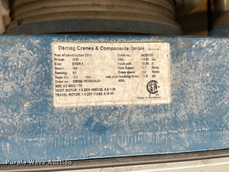 image for item EA4887 Omni overhead crane