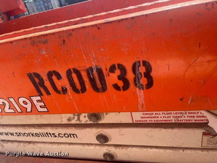 image for item EA4909 (3) Snorkel forklifts