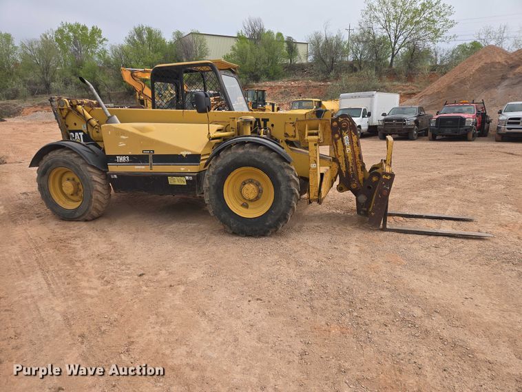 image for item EB1441 2000 Caterpillar TH83 telehandler