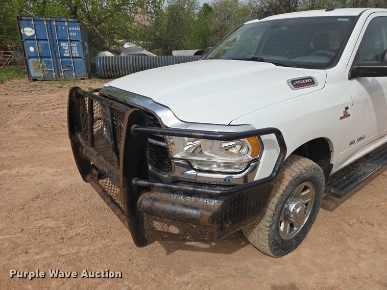image for item EB1442 2019 RAM 2500HD Crew Cab pickup truck