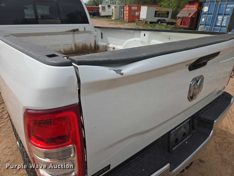 image for item EB1442 2019 RAM 2500HD Crew Cab pickup truck