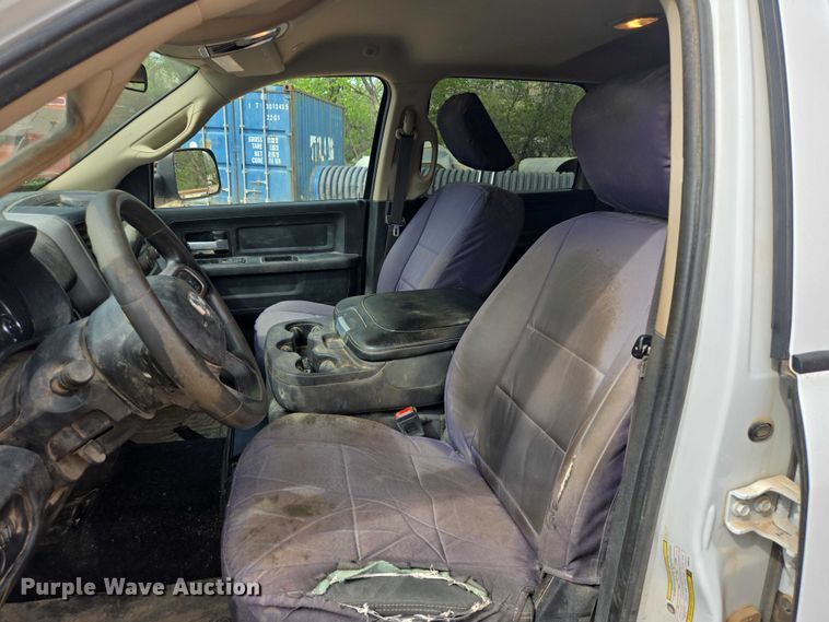 image for item EB1442 2019 RAM 2500HD Crew Cab pickup truck