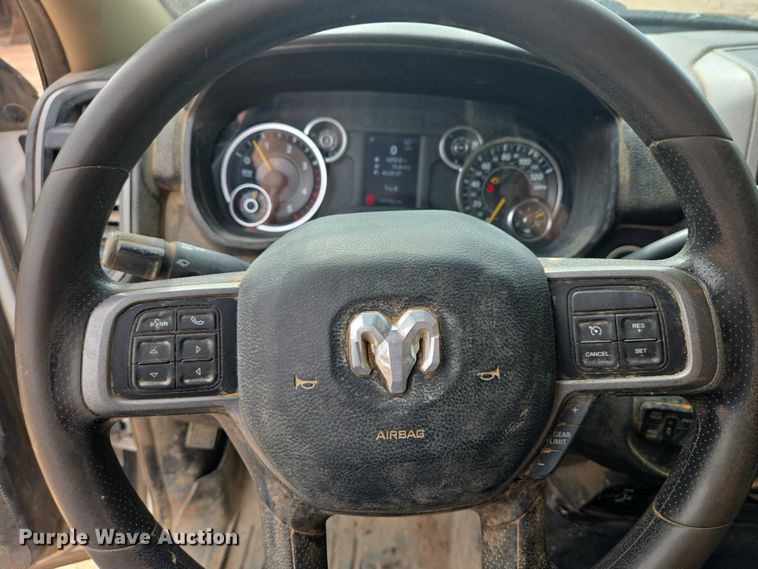 image for item EB1442 2019 RAM 2500HD Crew Cab pickup truck