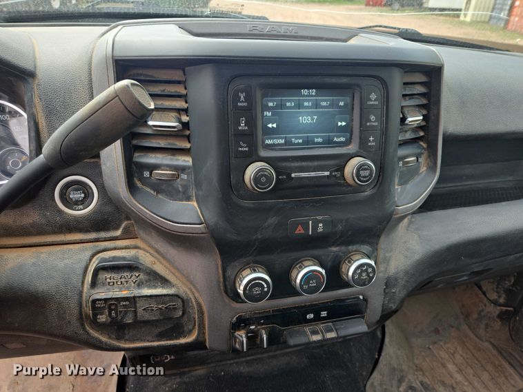 image for item EB1442 2019 RAM 2500HD Crew Cab pickup truck
