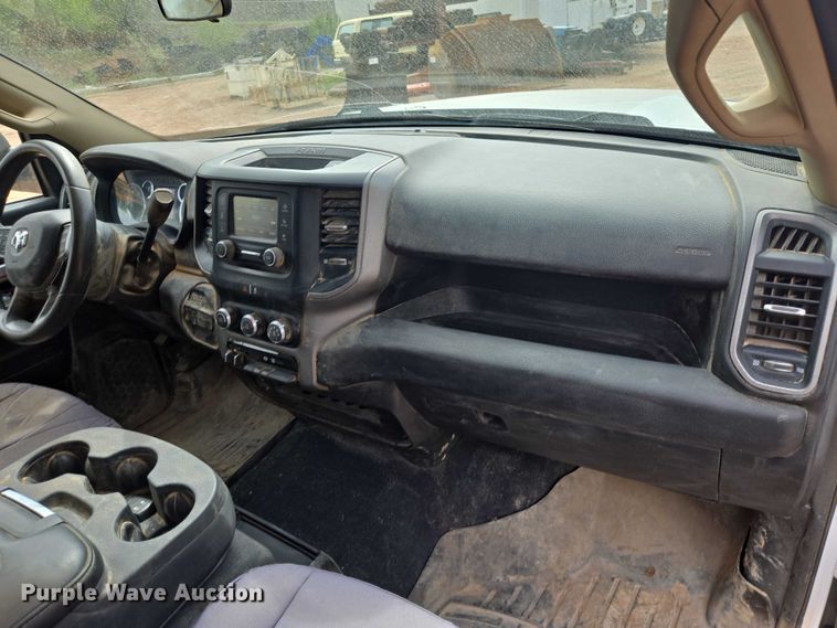 image for item EB1442 2019 RAM 2500HD Crew Cab pickup truck
